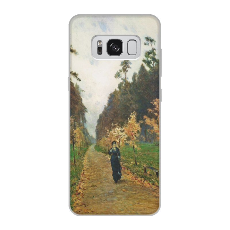 Printio Чехол для Samsung Galaxy S8, объёмная печать Осенний день. сокольники (левитан)
