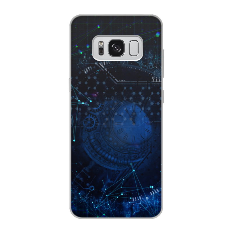 Printio Чехол для Samsung Galaxy S8, объёмная печать Техно re pa чехол накладка soft sense для samsung galaxy a31 синий