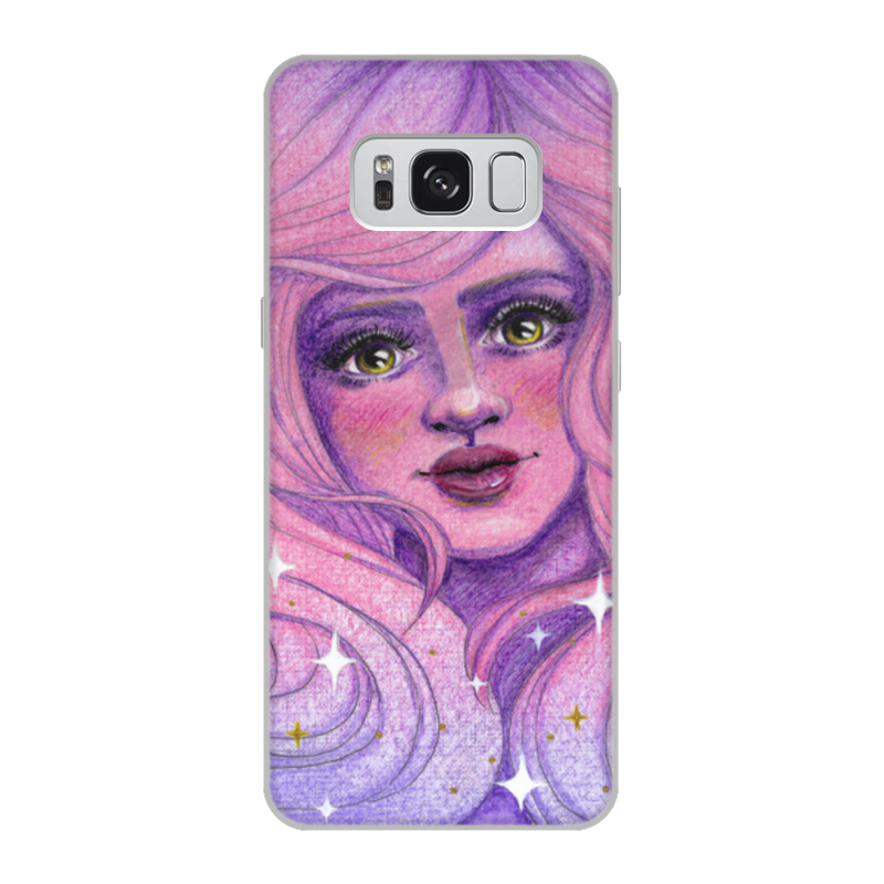 Printio Чехол для Samsung Galaxy S8, объёмная печать Розовое настроение printio чехол для samsung galaxy s8 plus объёмная печать розовое настроение