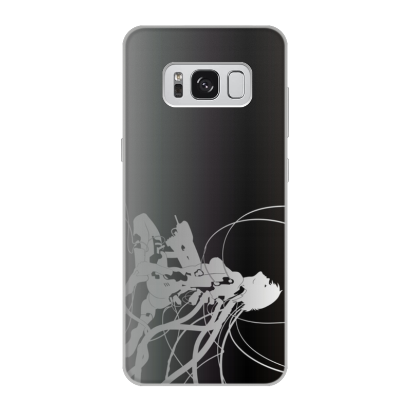 Printio Чехол для Samsung Galaxy S8, объёмная печать Призрак в доспехах (мотоко)