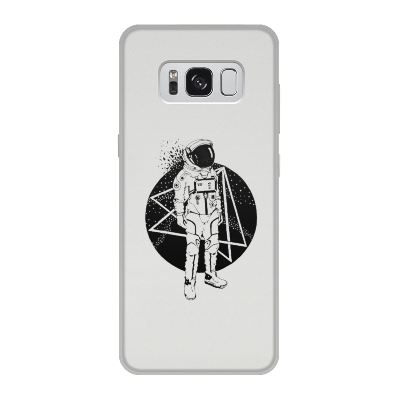 Printio Чехол для Samsung Galaxy S8, объёмная печать Космонавт printio чехол для samsung galaxy s8 объёмная печать человек в супрематическом ландшафте