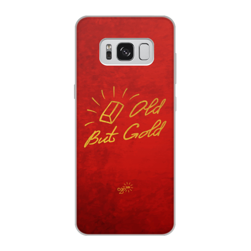 Printio Чехол для Samsung Galaxy S8, объёмная печать Old but gold - ego sun