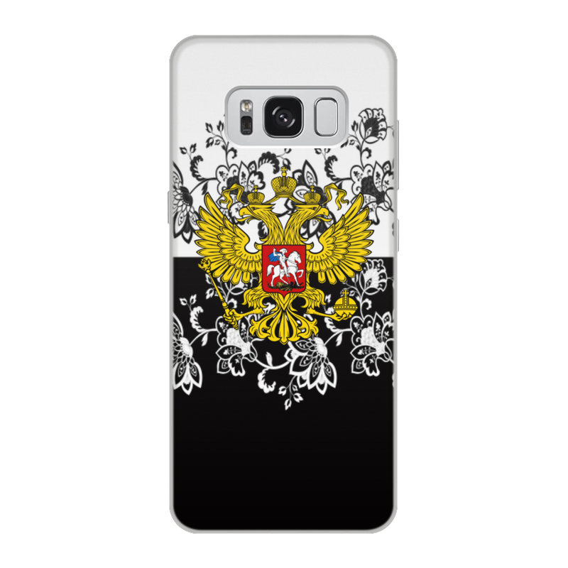 Printio Чехол для Samsung Galaxy S8, объёмная печать Узор и герб