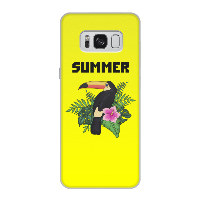 Printio Чехол для Samsung Galaxy S8, объёмная печать Summer printio чехол для samsung galaxy s8 объёмная печать summer time