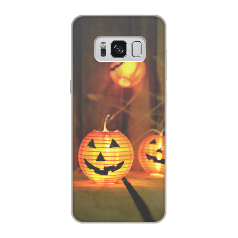 Printio Чехол для Samsung Galaxy S8, объёмная печать Хэллоуин