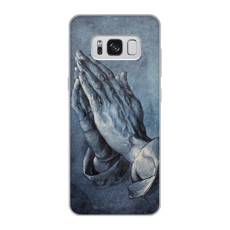 Printio Чехол для Samsung Galaxy S8, объёмная печать Руки молящегося (альбрехт дюрер)