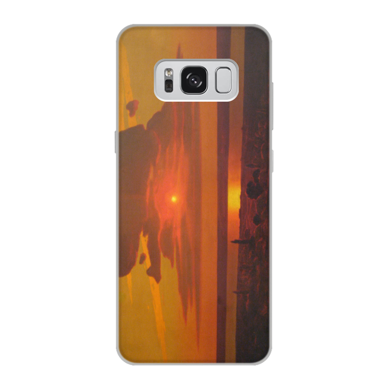 Printio Чехол для Samsung Galaxy S8, объёмная печать Красный закат (картина архипа куинджи)