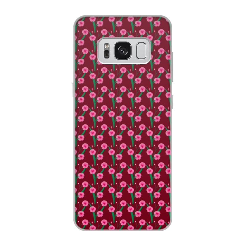 Printio Чехол для Samsung Galaxy S8, объёмная печать Орхидея матовый чехол на samsung galaxy a33 5g самсунг а33 5г soft touch розовый
