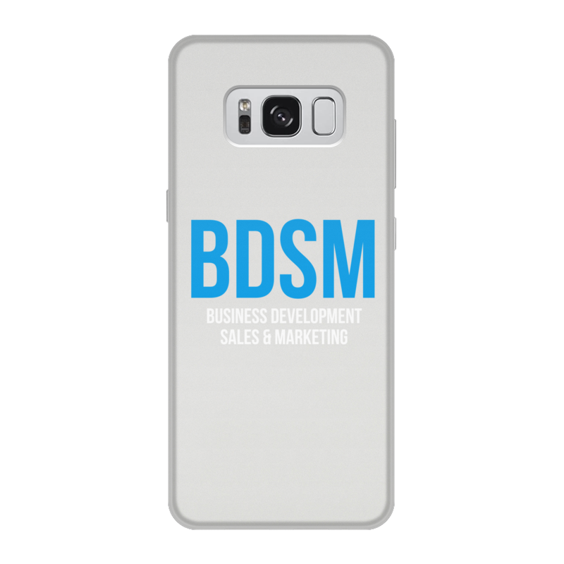 Printio Чехол для Samsung Galaxy S8, объёмная печать Bdsm - business development, sales & marketing