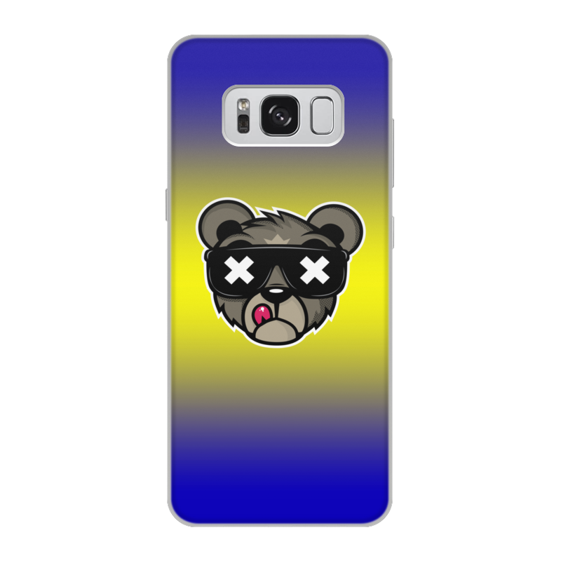 Printio Чехол для Samsung Galaxy S8, объёмная печать Медведь