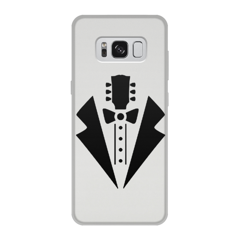 Printio Чехол для Samsung Galaxy S8, объёмная печать Гитара-галстук printio чехол для samsung galaxy s8 объёмная печать дымное лицо