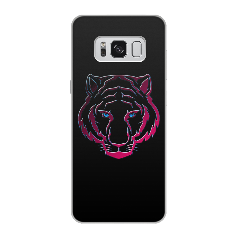 Printio Чехол для Samsung Galaxy S8, объёмная печать Тигры