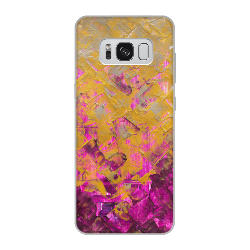 Printio Чехол для Samsung Galaxy S8, объёмная печать Абстракция жидкий чехол с блестками единорог в тренде на samsung galaxy a41 самсунг галакси а41