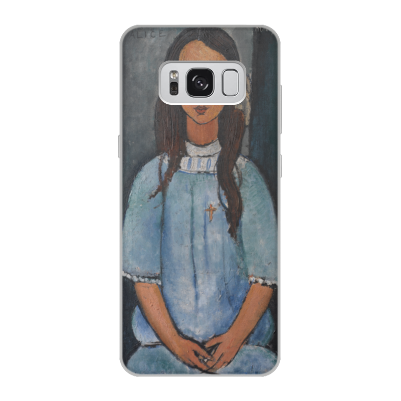 Printio Чехол для Samsung Galaxy S8, объёмная печать Алиса (амедео модильяни)