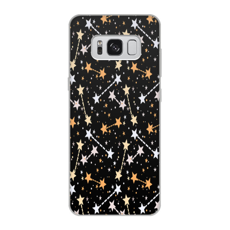 Printio Чехол для Samsung Galaxy S8, объёмная печать Звезды printio чехол для samsung galaxy s8 объёмная печать звезды
