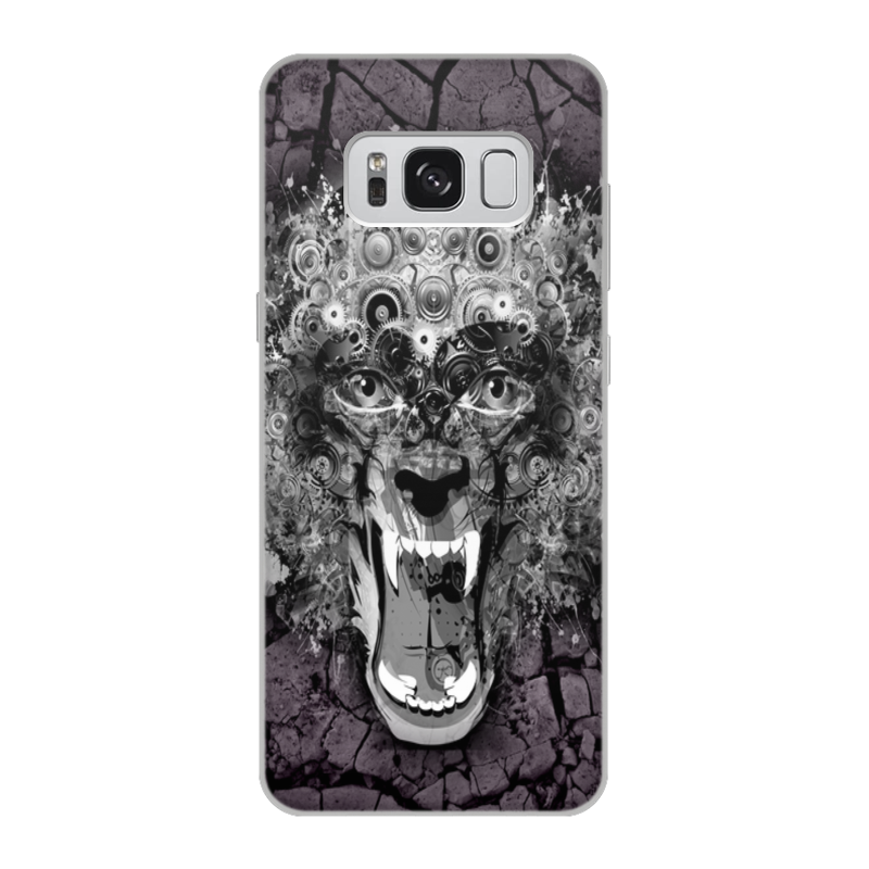 Printio Чехол для Samsung Galaxy S8, объёмная печать Медведь printio чехол для samsung galaxy s8 объёмная печать пёстрый медведь