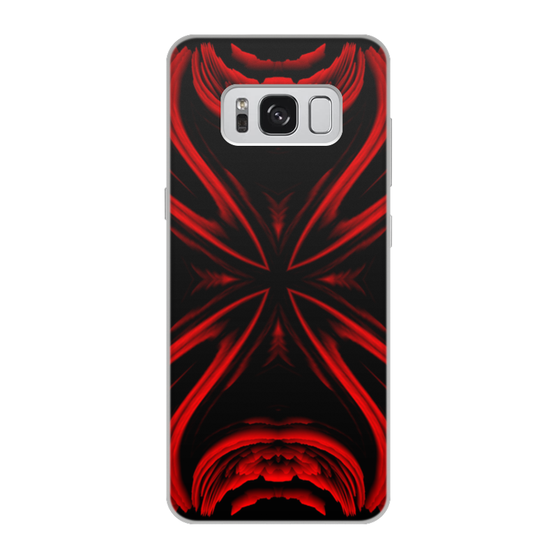 Printio Чехол для Samsung Galaxy S8, объёмная печать Красная ртуть