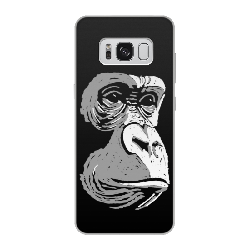 Printio Чехол для Samsung Galaxy S8, объёмная печать Горилла printio чехол для samsung galaxy s8 объёмная печать горилла