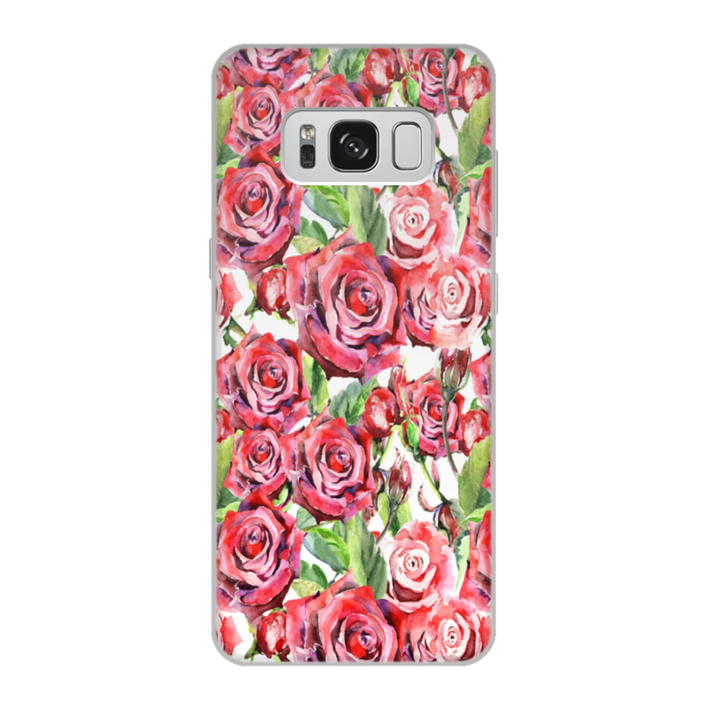 Printio Чехол для Samsung Galaxy S8, объёмная печать Сад роз printio чехол для samsung galaxy s8 объёмная печать сад роз