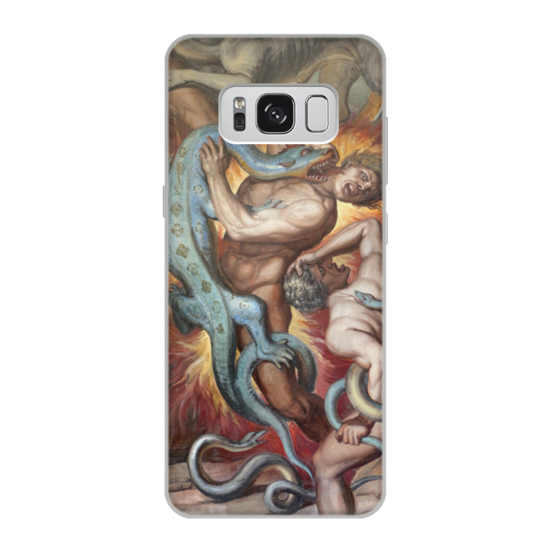 Printio Чехол для Samsung Galaxy S8, объёмная печать Ад (божественная комедия) printio чехол для iphone 5 5s объёмная печать ад божественная комедия
