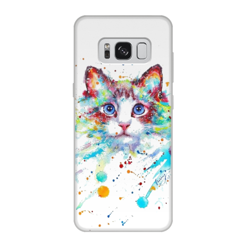 Printio Чехол для Samsung Galaxy S8, объёмная печать Кошки. магия красоты