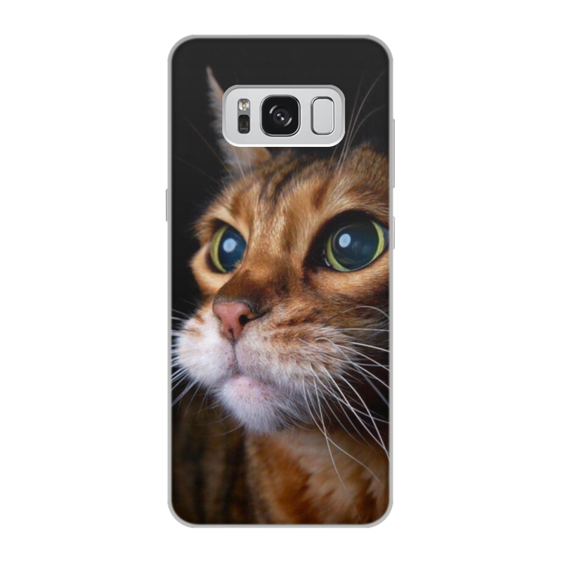 Printio Чехол для Samsung Galaxy S8, объёмная печать Кошки. магия красоты printio чехол для samsung galaxy s8 plus объёмная печать кошки магия красоты