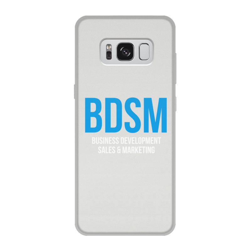 Printio Чехол для Samsung Galaxy S8, объёмная печать Bdsm - business development, sales & marketing printio чехол для samsung galaxy s8 объёмная печать близнецы душа компании
