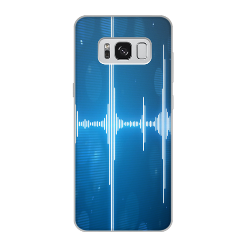 Заказать чехол для Samsung Galaxy S8/S8 Plus в Москве. Чехол для Samsung Galaxy S8, объёмная печать Звуковая волна от THE_NISE  - готовые дизайны и нанесение принтов.