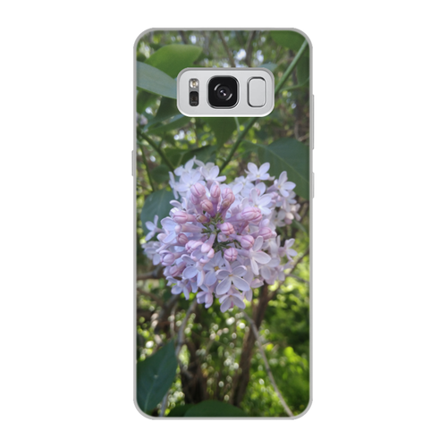 Заказать чехол для Samsung Galaxy S8/S8 Plus в Москве. Чехол для Samsung Galaxy S8, объёмная печать Сирень от FireFoxa - готовые дизайны и нанесение принтов.