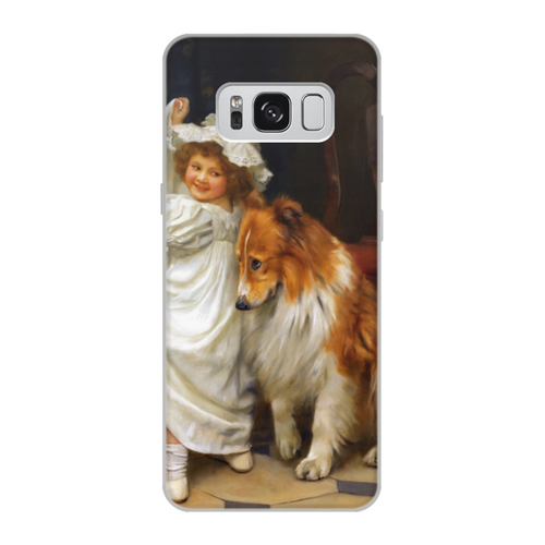 Заказать чехол для Samsung Galaxy S8/S8 Plus в Москве. Чехол для Samsung Galaxy S8, объёмная печать Картина Артура Элсли (1860-1952) от Apfelbaum - готовые дизайны и нанесение принтов.