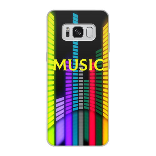 Заказать чехол для Samsung Galaxy S8/S8 Plus в Москве. Чехол для Samsung Galaxy S8, объёмная печать Music от THE_NISE  - готовые дизайны и нанесение принтов.