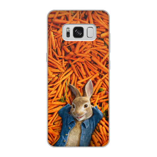 Заказать чехол для Samsung Galaxy S8/S8 Plus в Москве. Чехол для Samsung Galaxy S8, объёмная печать Кролик Питер от skynatural - готовые дизайны и нанесение принтов.