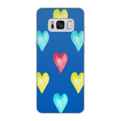 Заказать чехол для Samsung Galaxy S8/S8 Plus в Москве. Чехол для Samsung Galaxy S8, объёмная печать Сердце от THE_NISE  - готовые дизайны и нанесение принтов.