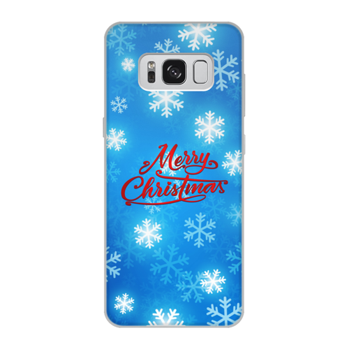 Заказать чехол для Samsung Galaxy S8/S8 Plus в Москве. Чехол для Samsung Galaxy S8, объёмная печать Merry Christmas от THE_NISE  - готовые дизайны и нанесение принтов.