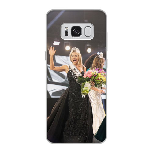 Заказать чехол для Samsung Galaxy S8/S8 Plus в Москве. Чехол для Samsung Galaxy S8, объёмная печать Мисс США 2018 от 1686430@mail.ru - готовые дизайны и нанесение принтов.