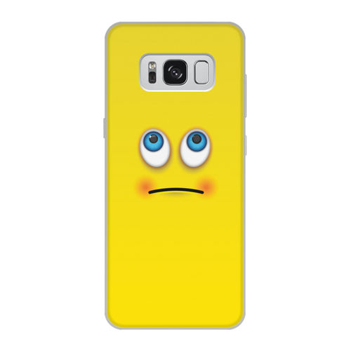 Заказать чехол для Samsung Galaxy S8/S8 Plus в Москве. Чехол для Samsung Galaxy S8, объёмная печать smile от THE_NISE  - готовые дизайны и нанесение принтов.