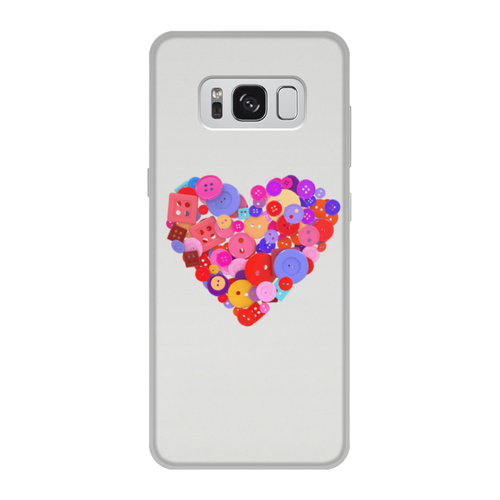 Заказать чехол для Samsung Galaxy S8/S8 Plus в Москве. Чехол для Samsung Galaxy S8, объёмная печать День всех влюбленных от FireFoxa - готовые дизайны и нанесение принтов.