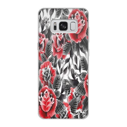 Заказать чехол для Samsung Galaxy S8/S8 Plus в Москве. Чехол для Samsung Galaxy S8, объёмная печать цветок от THE_NISE  - готовые дизайны и нанесение принтов.