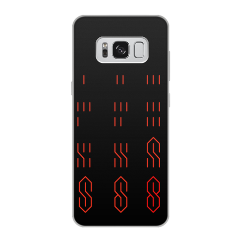 Заказать чехол для Samsung Galaxy S8/S8 Plus в Москве. Чехол для Samsung Galaxy S8, объёмная печать Бесконечность от ISliM - готовые дизайны и нанесение принтов.