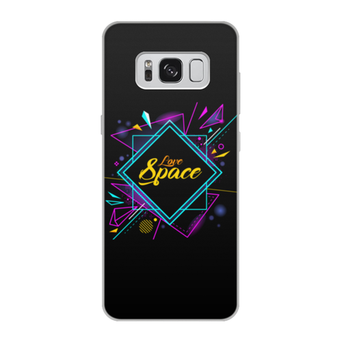 Заказать чехол для Samsung Galaxy S8/S8 Plus в Москве. Чехол для Samsung Galaxy S8, объёмная печать Love Space от The Spaceway  - готовые дизайны и нанесение принтов.