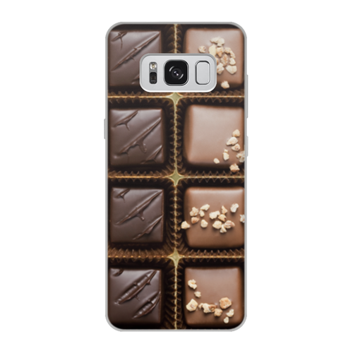 Заказать чехол для Samsung Galaxy S8/S8 Plus в Москве. Чехол для Samsung Galaxy S8, объёмная печать Шоколад от THE_NISE  - готовые дизайны и нанесение принтов.