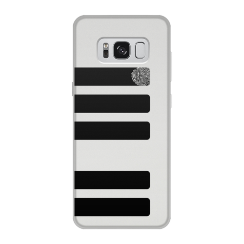 Заказать чехол для Samsung Galaxy S8/S8 Plus в Москве. Чехол для Samsung Galaxy S8, объёмная печать Клавиши от ISliM - готовые дизайны и нанесение принтов.