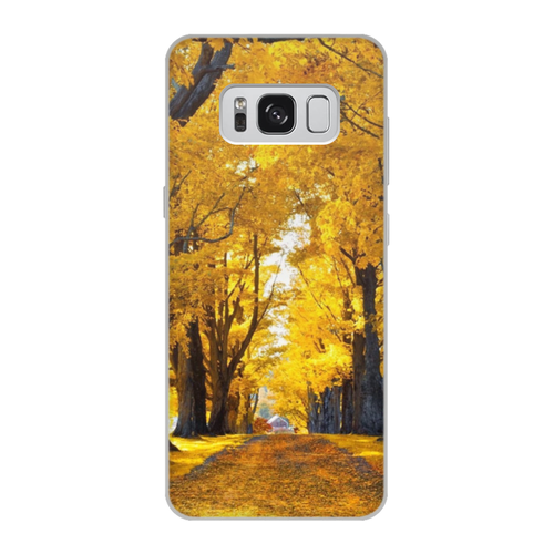 Заказать чехол для Samsung Galaxy S8/S8 Plus в Москве. Чехол для Samsung Galaxy S8, объёмная печать Осень от 1686430@mail.ru - готовые дизайны и нанесение принтов.