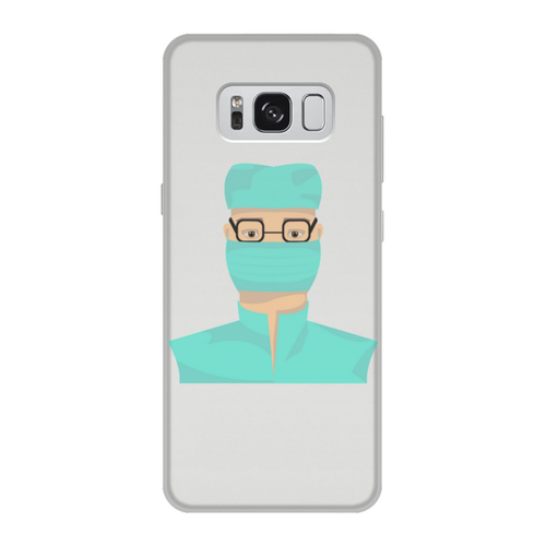 Заказать чехол для Samsung Galaxy S8/S8 Plus в Москве. Чехол для Samsung Galaxy S8, объёмная печать  Доктор в маске от Stil na yarkosti - готовые дизайны и нанесение принтов.
