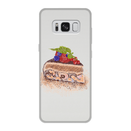 Заказать чехол для Samsung Galaxy S8/S8 Plus в Москве. Чехол для Samsung Galaxy S8, объёмная печать Порция торта  от Stil na yarkosti - готовые дизайны и нанесение принтов.