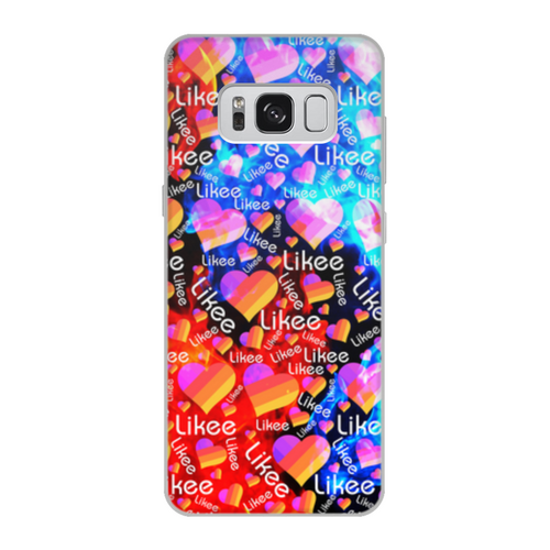 Заказать чехол для Samsung Galaxy S8/S8 Plus в Москве. Чехол для Samsung Galaxy S8, объёмная печать Likee от THE_NISE  - готовые дизайны и нанесение принтов.