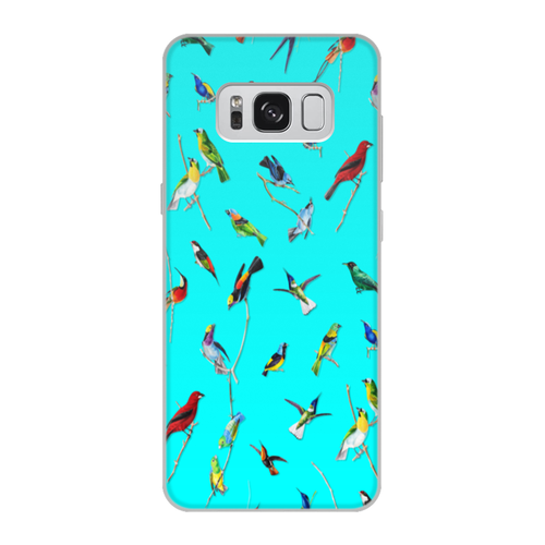 Заказать чехол для Samsung Galaxy S8/S8 Plus в Москве. Чехол для Samsung Galaxy S8, объёмная печать птички от THE_NISE  - готовые дизайны и нанесение принтов.