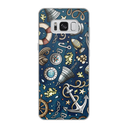 Заказать чехол для Samsung Galaxy S8/S8 Plus в Москве. Чехол для Samsung Galaxy S8, объёмная печать Моряк от THE_NISE  - готовые дизайны и нанесение принтов.