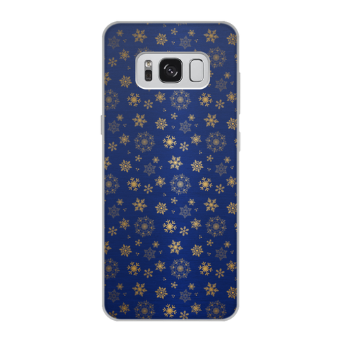 Заказать чехол для Samsung Galaxy S8/S8 Plus в Москве. Чехол для Samsung Galaxy S8, объёмная печать снежинки от THE_NISE  - готовые дизайны и нанесение принтов.