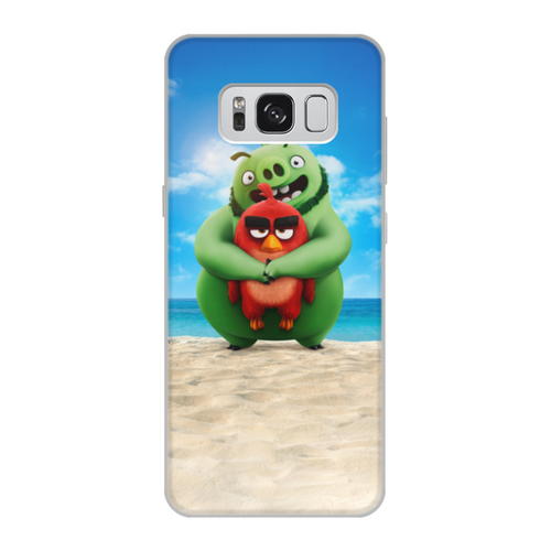 Заказать чехол для Samsung Galaxy S8/S8 Plus в Москве. Чехол для Samsung Galaxy S8, объёмная печать Angry Birds от skynatural - готовые дизайны и нанесение принтов.